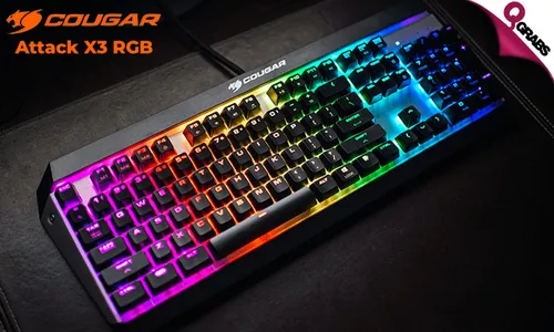 Cougar Attack X3 RGB Gaming Keyboard!